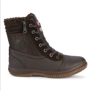 NWT Pajar Tour Waterproof Leather Winter Boots, size 41 unisex (8 men, 10 women)